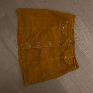 Forever21 button down skirt